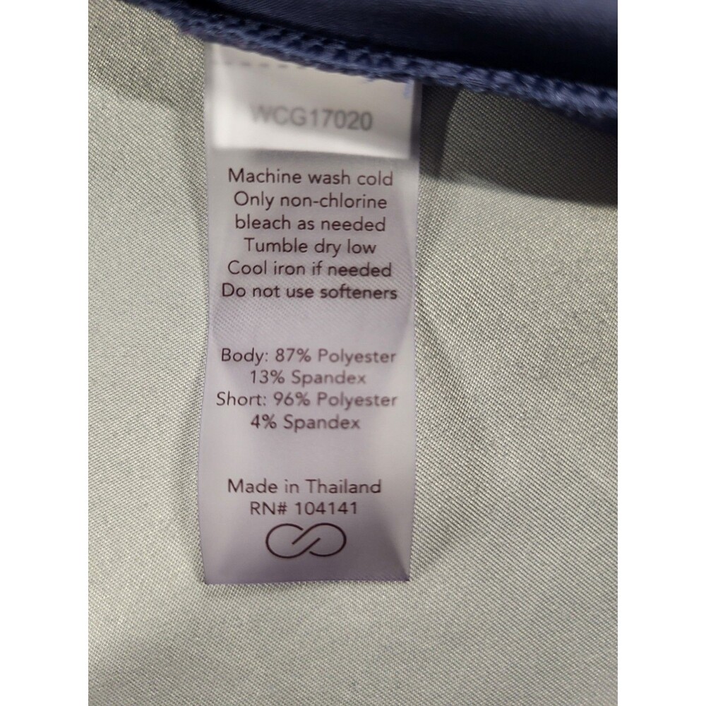 CALIA Women's Birdie Athletic Skort 16" Size XXL Purple Gray Golf Tennis Skirt - Picture 7 of 9